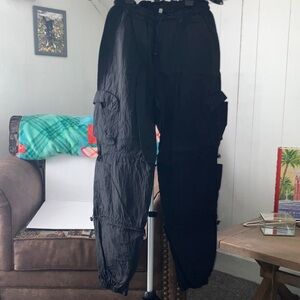 Black Cargo Pants